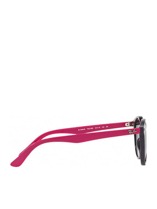 Ray Ban Άθραυστα Στρογγυλά Παιδικά Γυαλιά Ηλίου Μωβ
