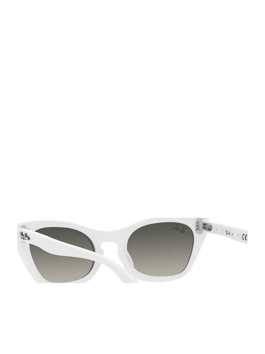 Ray Ban Котешко Око Детски Слънчеви Очила Бели