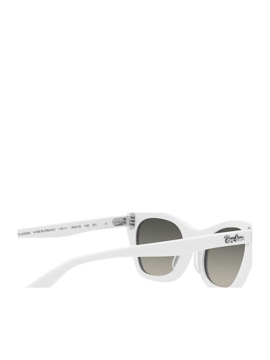 Ray Ban Котешко Око Детски Слънчеви Очила Бели