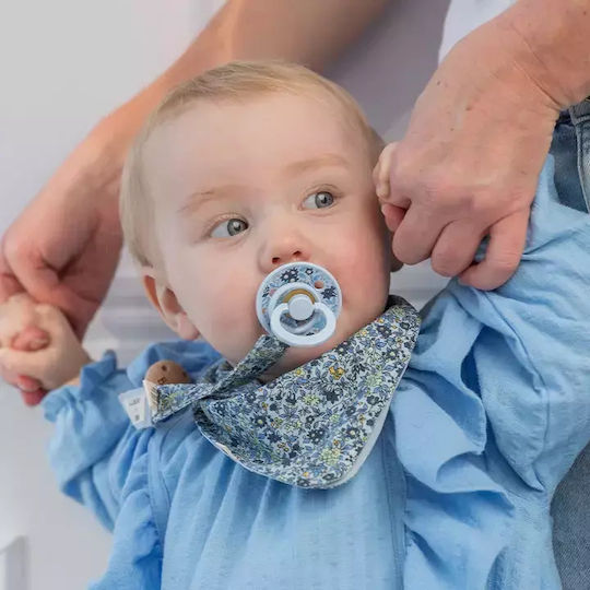 Bibs Liberty Pacifier Ribbon Made of Green Fabric