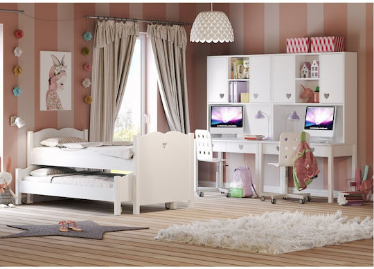 Fühle Weiß 122x60x78cm