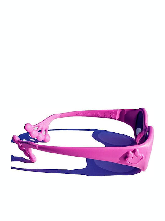 Animal Sunglasses Froggy 12-36 Μηνών Άθραυστα Οβάλ Βρεφικά Γυαλιά Ηλίου Ροζ για 12-36 Μηνών