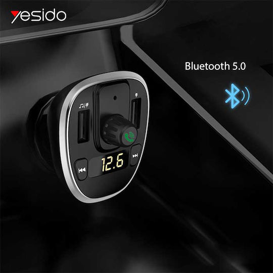 Yesido FM Car Transmitter Y39 with MicroSD / USB