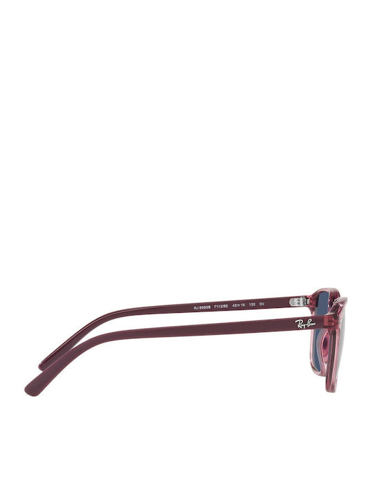 Ray Ban Wayfarer Τετράγωνα Παιδικά Γυαλιά Ηλίου Ροζ
