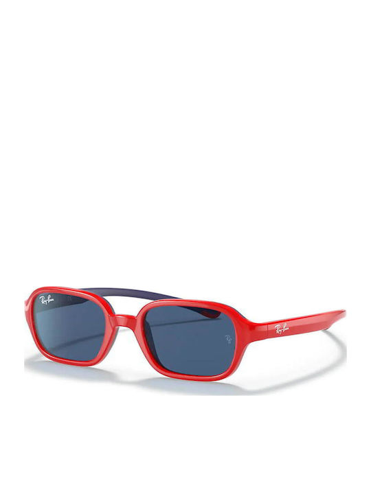 Ray Ban Квадратни Детски Слънчеви Очила Червени