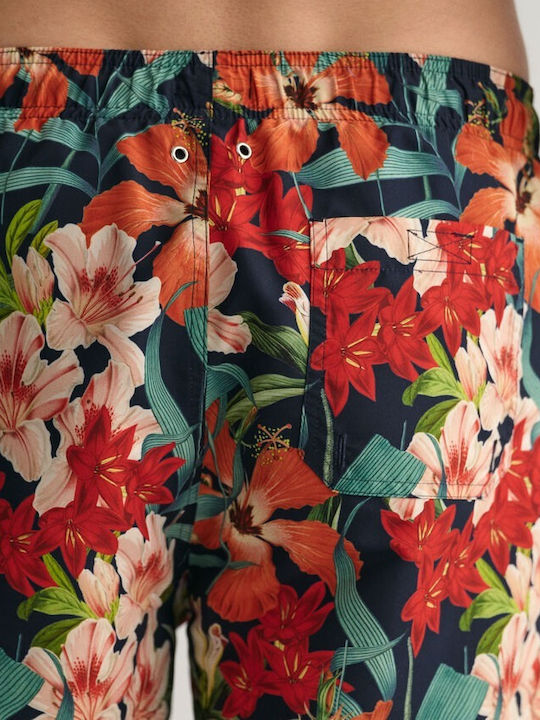Ανδρικό Μαγιό Σορτς Navy Μπλε Floral