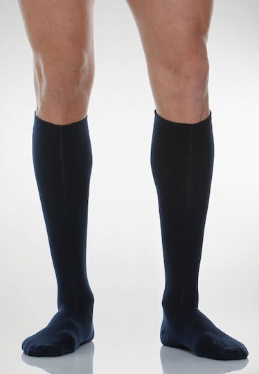 Relaxsan Lang Socken Wade hoch Graduierte Kompression 22-27 mmHg Schwarz