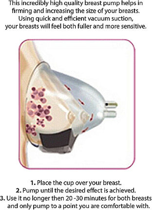 Shots Αναρροφητής Θηλών Breast Pump Set Large Rose Gold