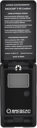 Bacscan F-45C Ψηφιακός Μετρητής Αλκοόλ