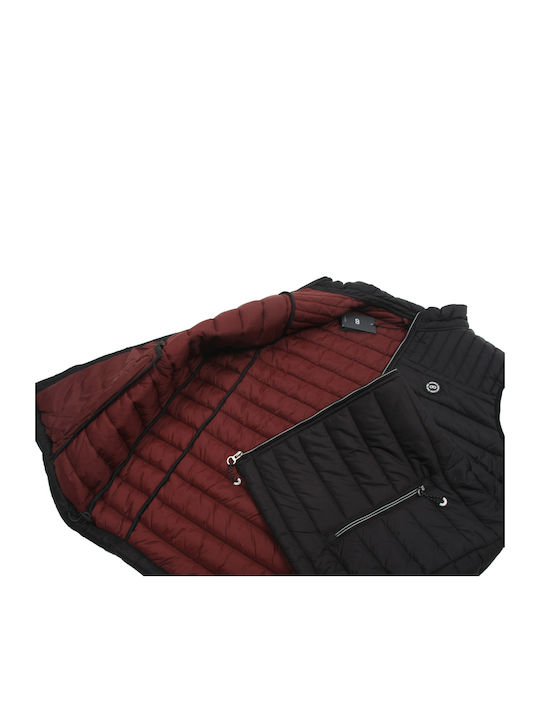 Jacke Puffer Wasserdicht Schwarz