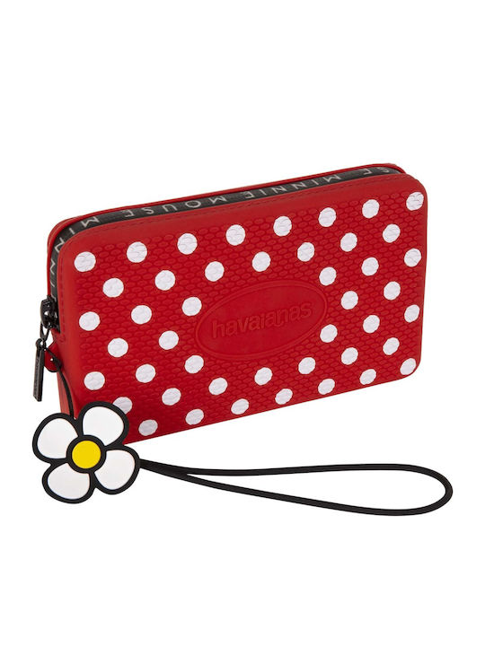 Havaianas Toiletry Bag Mini in Red color