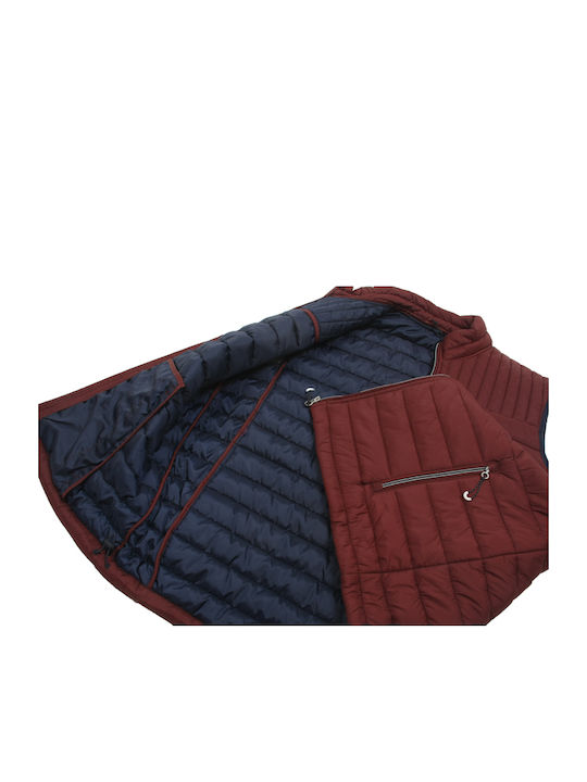 Geci Puffer Waterproof Burgundiu