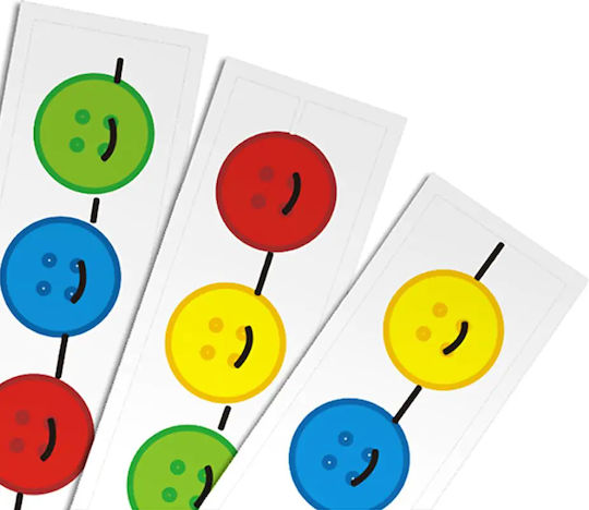 Miniland Παιχνίδι με Κορδόνια Activity Buttons για 36+ Μηνών