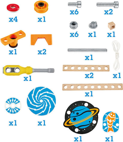 Hape Magnetic Science Laboratory Experiment Box Εκπαιδευτικό Παιχνίδι Γνώσεων για 4+ Ετών