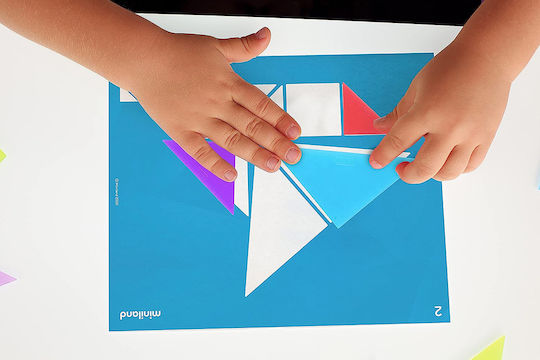 Miniland Tangram STEM Образователна Игра Образователни за 3-6 Години
