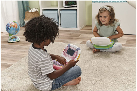 Vtech Leap Frog Stem Уча се да пиша на английски Електронен детски образователен лаптоп/таблет за 3++ години