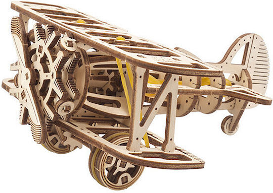 Ugears Holz-Bauspielzeug Mini Biplane