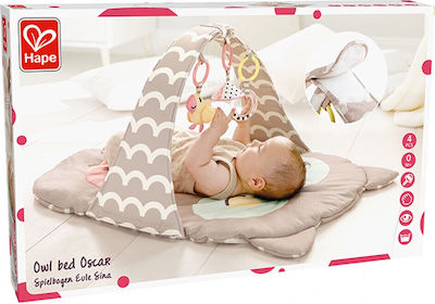 Hape Activity Playmat Owl Bed Oscar for 0+ months (LxW) 60x37cm