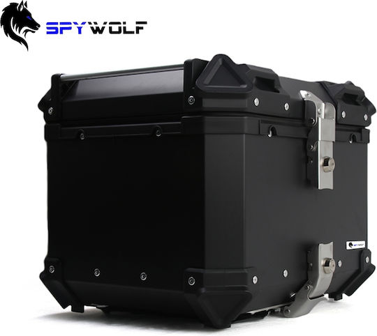 Spywolf SpyWolf Space-S Черен Алуминиев Мотоциклетен Куфар 45л