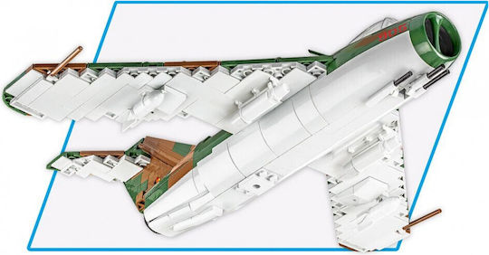 Cobi Building Blocks Historical Collection Cold War LIM-5 MIG-17F East Germany Air Force For 7+ Years 575 Pieces
