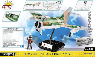 Cobi Bausteine Lim-5 Polish Air Force 1959 für 7+ Jahre 575Stück COBI-5824