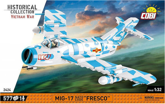 Cobi Τουβλάκια Vietnam War MIG17 Nato Code Fresco για 7+ Ετών 577τμχ