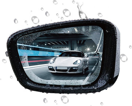 Techsuit Schutz Membranen für Auto Spiegel 2Stück Transparent