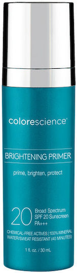 Colorescience Brightening Primer Προσώπου σε Κρεμώδη Μορφή με 20SPF 30ml