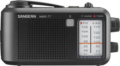 Sangean MMR-77 Portable Radio Battery Black