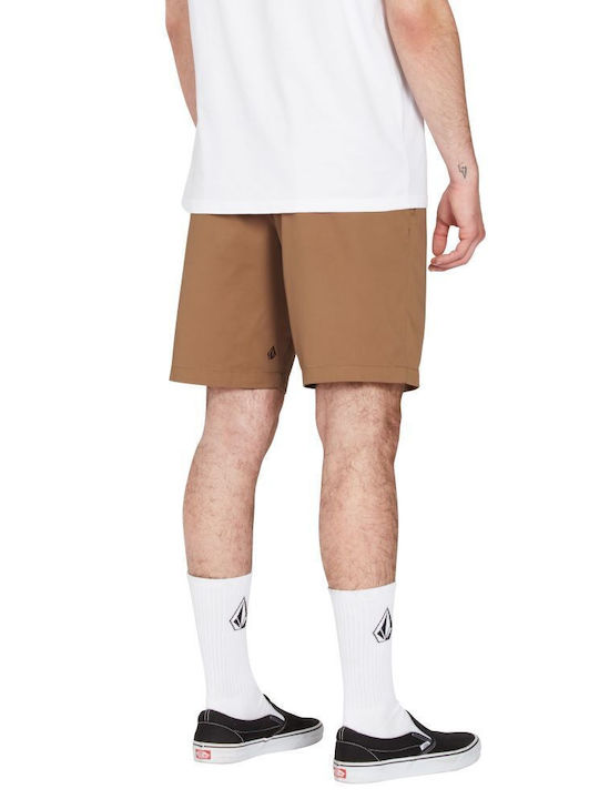 Volcom Frickin Herrenshorts Chino Braun