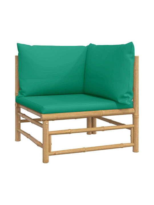 Canapea Tree-Seater Exterior Bambus cu Perne 170x69x65cm