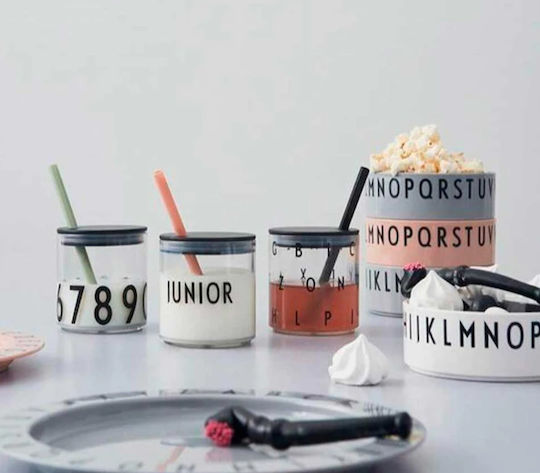 Design Letters Junior Wasserbrille Kunststoff 220ml