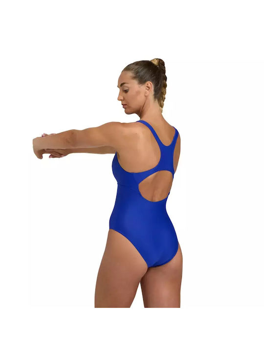 Arena Solid Athletic One-Piece Swimsuit Blue