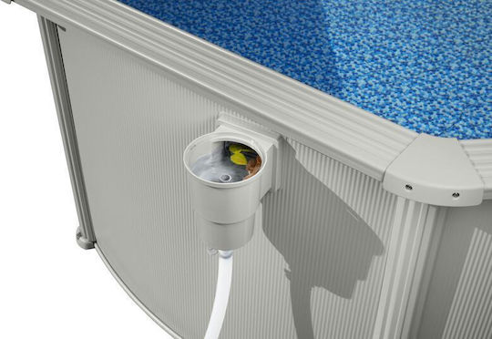 Bestway Hydrium Кръгъл Басейн С Метална Рамка 360x120см Сив