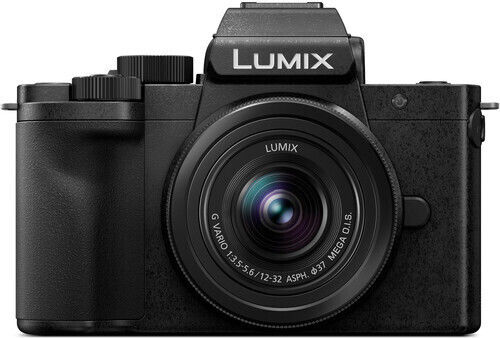 Panasonic Lumix DC-G100 Безогледален Фотоапарат Комплект (G Vario 12-32mm F3.5-5.6 Asph. Mega OIS) Черна