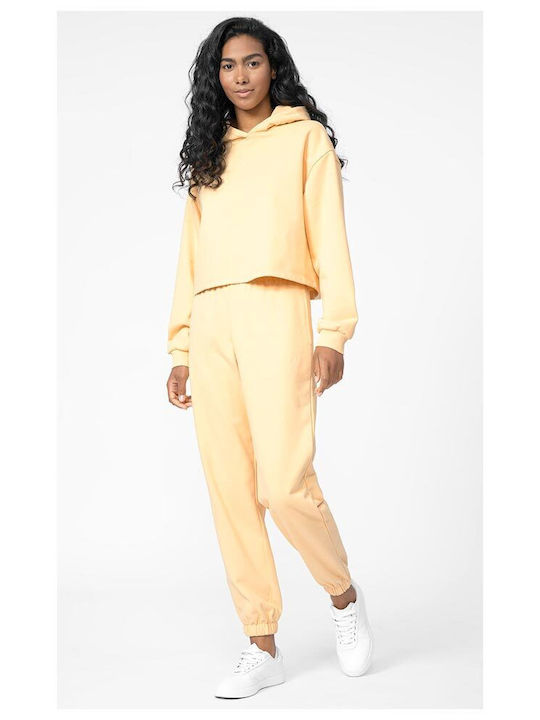 4F Women's Sweatpants Yellow