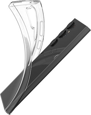 Hurtel Ultra Clear 0.5mm Back Cover Σιλικόνης Διάφανο (Galaxy S23 Ultra)