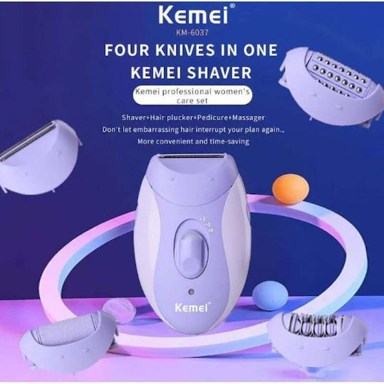 Kemei Epilator Set Epilator for the Body KM-6037