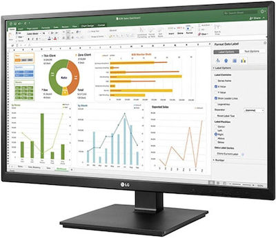 LG 27BK55YP-B IPS Monitor 27" FHD 1920x1080 με Χρόνο Απόκρισης 5ms GTG