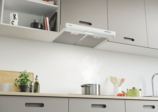 Candy CFT62/4W Ελεύθερος Απορροφητήρας 60cm Λευκός