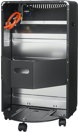 Colorato Ceramic Gas Heater 4200W Black 42x26x74.5cm