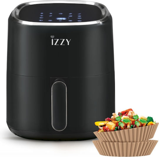 Izzy Air Fryer 4.5lt Μαύρο IZ-8213