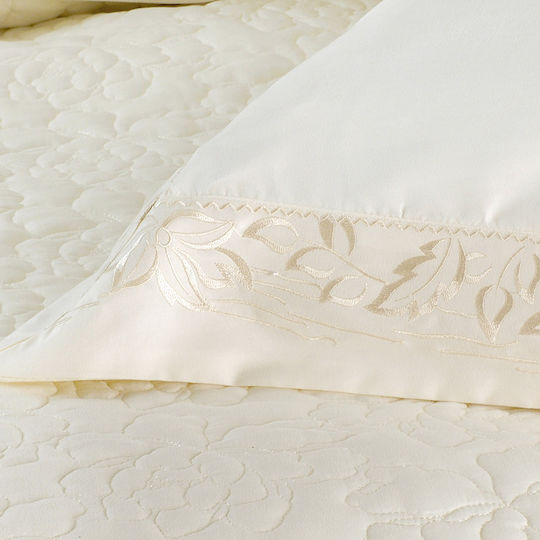 Rythmos Erato Bridal Blanket Set Double With 2 Pillowcases 235x250 cm