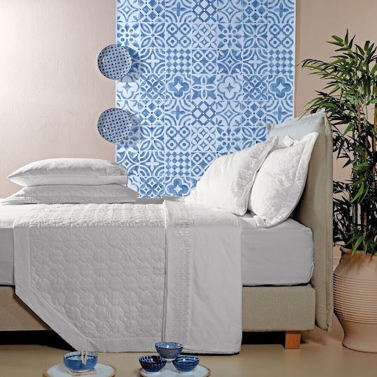 Kentia Catalina Set Cearceafuri Mireasă Super Double 4buc 240x270cm Kentia Catalina Set Cearceafuri Mireasă Super Double 4buc 240x270cm