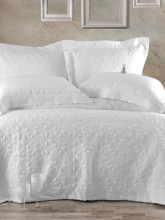 Rythmos Tabitha Νυφικό Σετ 7τμχ Λευκό 235x250cm