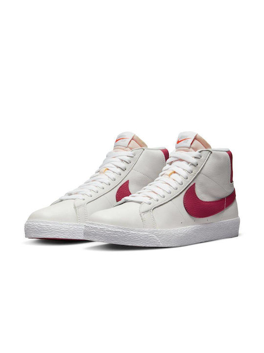 Nike SB Blazer Mid Adidași Albi / Sweet Beet