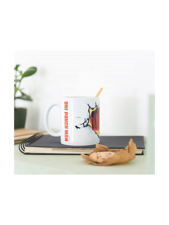 Grupo Erik One Punch Man Becher Keramik Weiß 330ml
