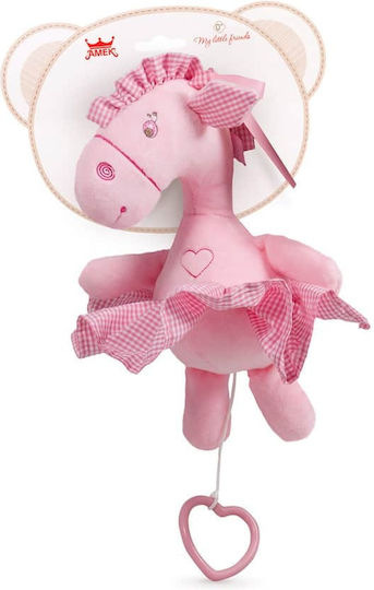 Amek Toys Animal Pony Lantern made of Fabric with Music for 0++ Months