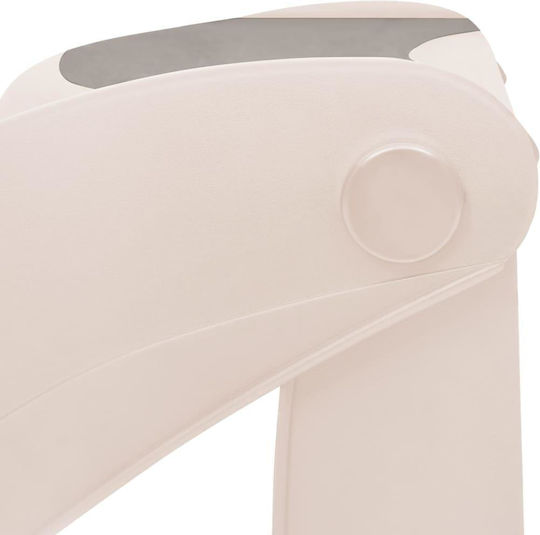 vidaXL Car Steps for Dog 50x38x38cm Cream Beige