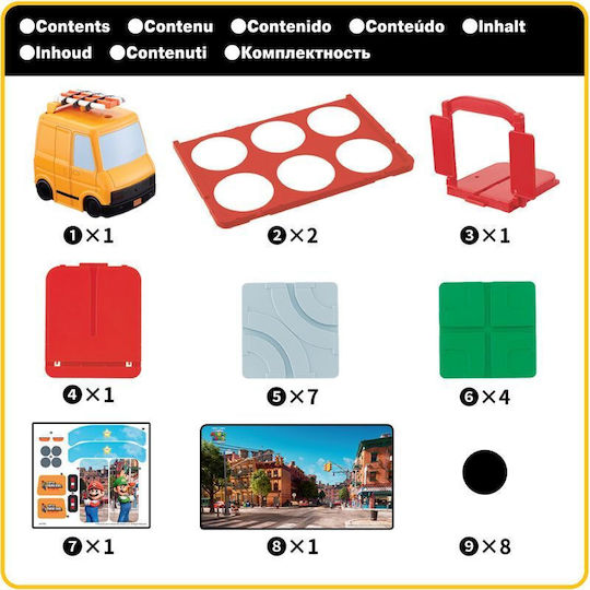 Board Game Super Mario Find the Route for 1-2 Players 5+ Years Old (EN) Epoch Toys